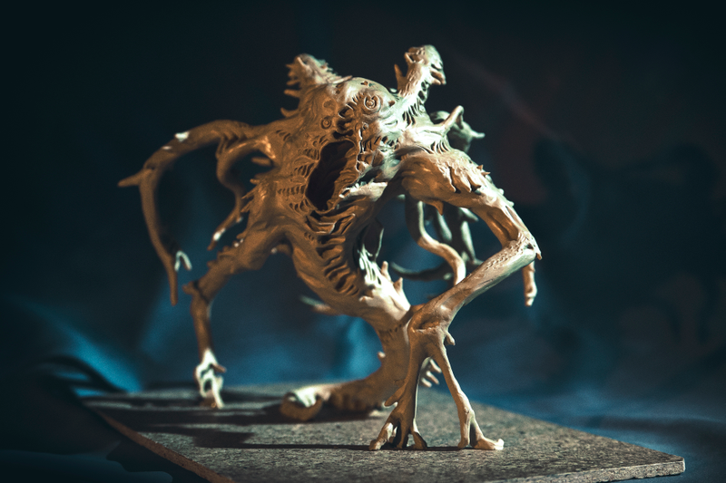 Illustration for article titled Lovecraftian Terror, Sculpted For A Video Game
